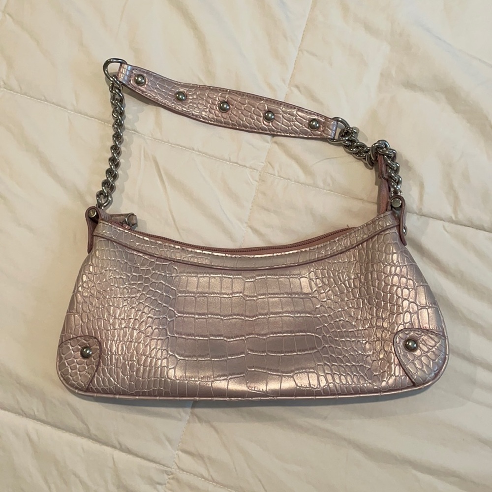 Pink shoulder bag